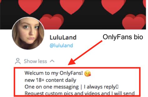 Onlyfans Bio Ideas That Really Work And Example Templates Onlyfansguide