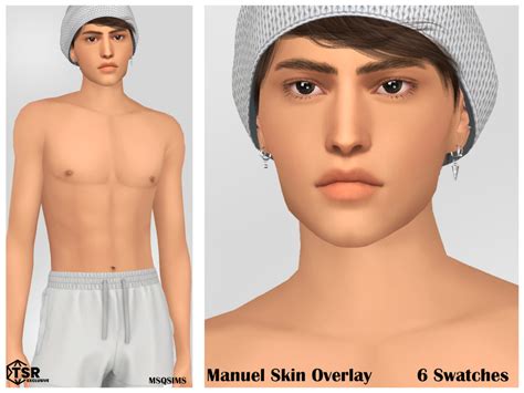 Sims 4 Male Skin Overlay Maxis Match Brandret