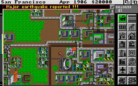 Dazeland Jeux Amiga Sim City