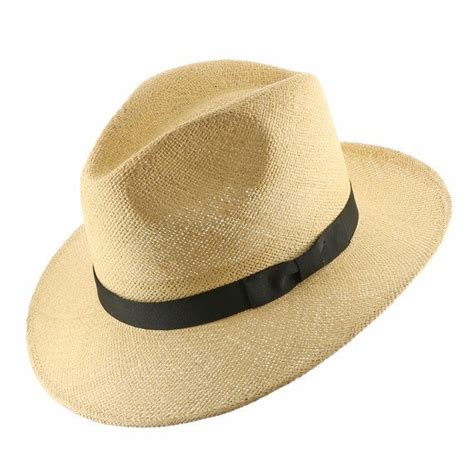 Fedora Packable Foldable Panama Straw Hat Classic By Ultrafino Straw