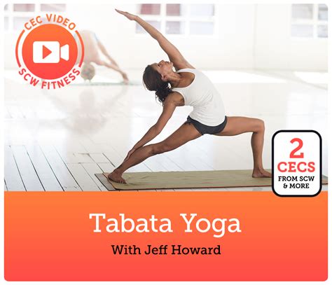 CEC Video Course Tabata Yoga SCW Fitness Education Store