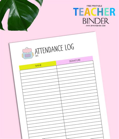 These are the big happy planner ring s (you need a box of 11 rings), but if you want a thinner binder use the smaller happy planner ring s (you may need to buy 2 boxes so you have 11 rings). Free Teacher Binder Printables: Over 25 Pretty Planning ...
