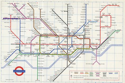 Printable London Tube Map 2022