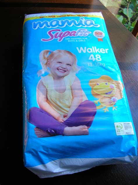 Walker Size Mamia Superfit Nappies 13 18 Kg Unisex 48 Pack To Wear