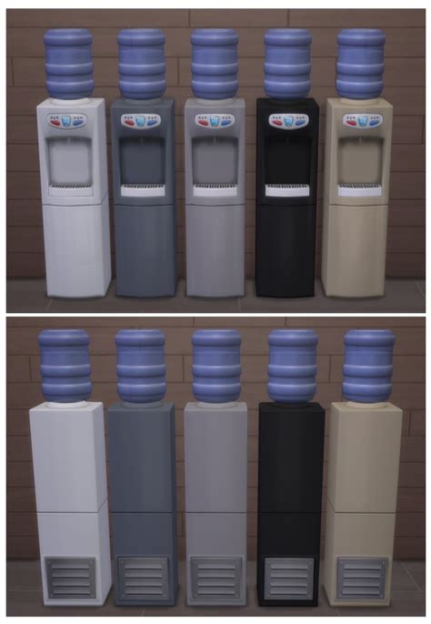 Functional Water Cooler By Menaceman44 At Mod The Sims Sims 4 Updates