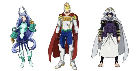 Here Are The Official Character Designs For My Hero Academia S4s “big