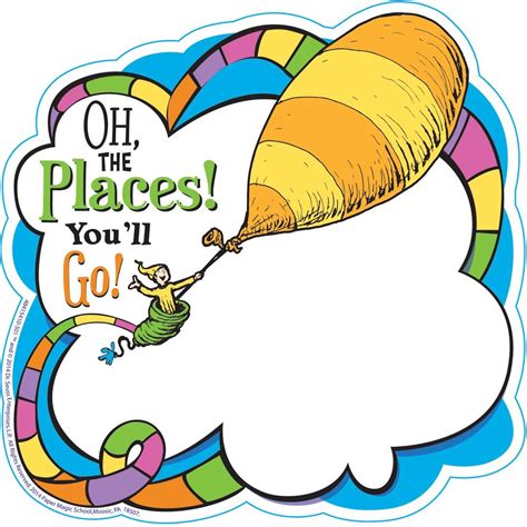 oh the places you ll go cut outs united art and education