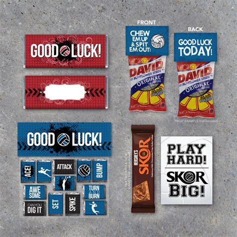 We don't know when or if this item will be back in stock. Volleyball Good Luck Collection - Printable volleyball ...