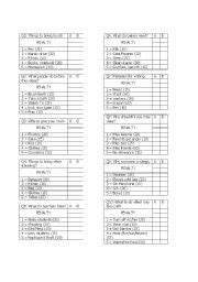 Image result for funny trivia questions and answers. English worksheets: Family Feud (scoresheet)