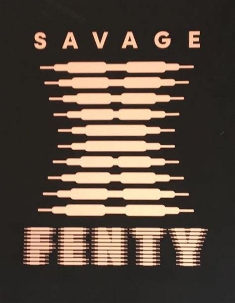 Rihanna Savage X Fenty Logo In 2020 Savage Logo Fenty Rihanna