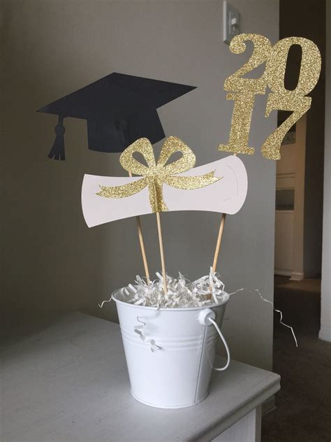 Decoraciones De Graduación 2023 Palos De Pieza Central De Etsy España