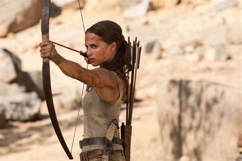 Movie Review Exciting Tomb Raider Gives Lara Croft An Indiana Jones