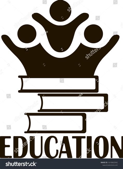 Black And White Education Logo Ad Aff Whiteblacklogoeducation