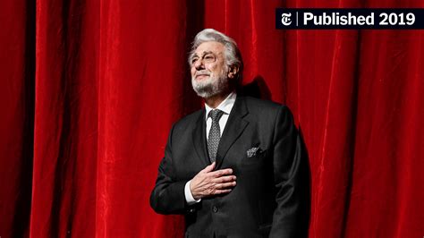 Plácido Domingo Leaves Met Opera Amid Sexual Harassment Inquiry The New York Times