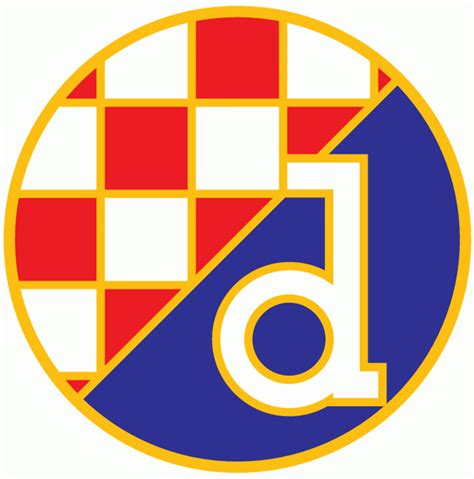 Gnk Dinamo Zagreb Primary Logo Prva Hrvatska Nogometna Liga Croatia