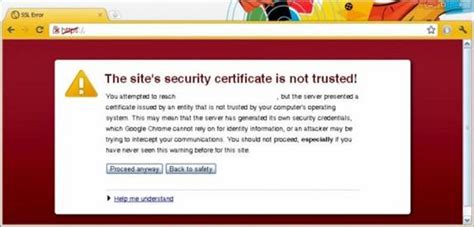 The uninstaller apparently is missing it now. Chrome Error when accessing https websites - Techyv.com