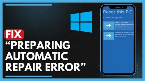 How To Fix Preparing Automatic Repair Loop Error In Windows