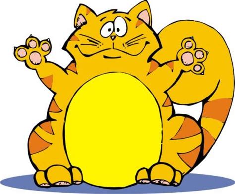 fat cat clipart clipart best