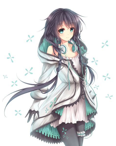 Anime Girl Cute Music Animepictures