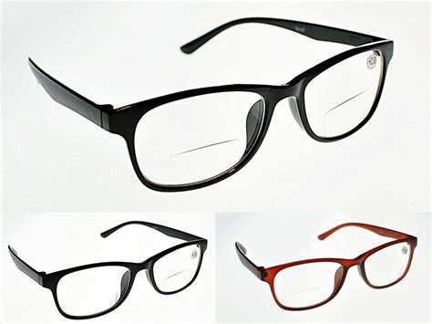 retro bifocal clear lens reading glasses model tn37 fashion specs