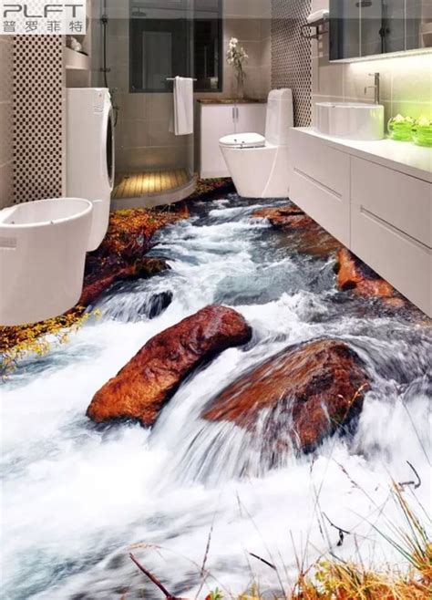 Brilliant 3d Floor Designs To Make A Small Bathroom Look Bigger Page