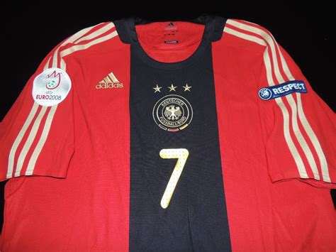 À quarta internacionalização pela seleção da alemanha. Camisa Alemanha Away Euro 2008 #7 Schweinsteiger Tam. Gg ...