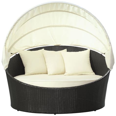 Round Outdoor Daybed Replacement Cushion Shop Belleze 5 Piece Outdoor