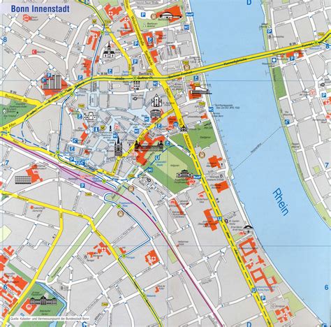 Large Bonn Maps For Free Download And Print High Resolution And