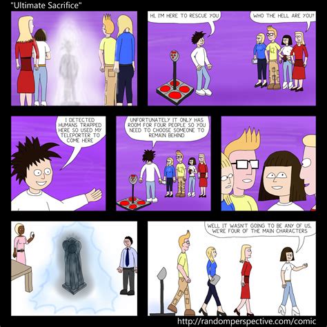 Ultimate Sacrifice - a Random Perspective Comic