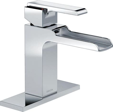 Delta Faucet Ara Single Handle Waterfall Bathroom Faucet Chrome LF LPU Be Sure To Check