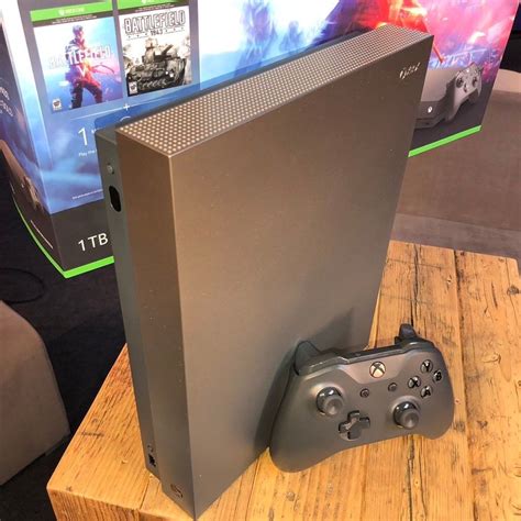 Xbox One X Limited Edition 1tb Gold Rush In Peterborough
