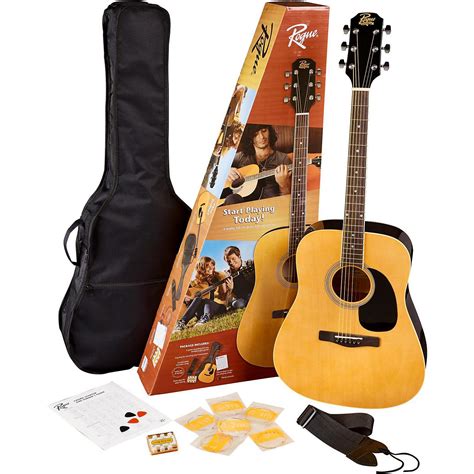 Rogue Rd80pk Dreadnought Acoustic Guitar Pack Guitar Center