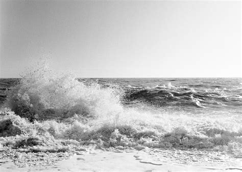 Black And White Beach Film Photos