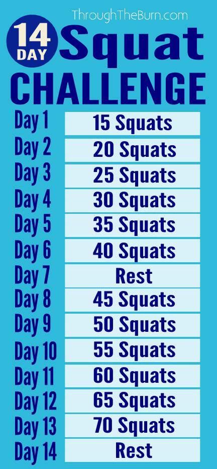 Want to learn how to get wider hips? 14 Day Squat Challenge