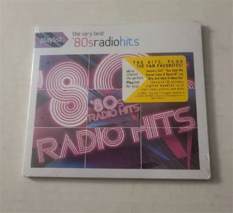 Playlist The Very Best 80s Radio Hits By Various New Sealed Promo Issue 14 Trx 2400 Picclick