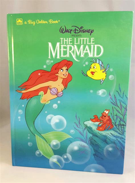 Walt Disney S The Little Mermaid 1991 Big Golden Book