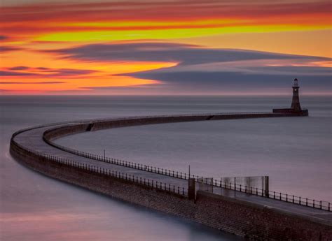 Roker Pier And Lighthouse Sunderland