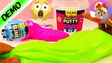 1 8 kg puszystego glutka test na żywo squishy fluffy slime youtube