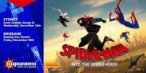 Win Tickets To A Preview Screening Of Spider Man Into The Spider Verse