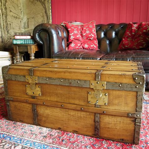 Steamer Trunk Coffee Table Antique Louis Vuitton Steamer Trunk Coffee