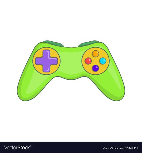 Game Controller Icon Cartoon Style Royalty Free Vector Image