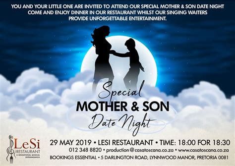 Mother And Son Date Night Pretoria