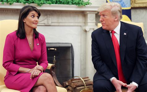 President donald trump (r) asked haley to serve in the position on november 23, 2016. Nikki Haley Has Decided That Trumpism Is the Future | The ...