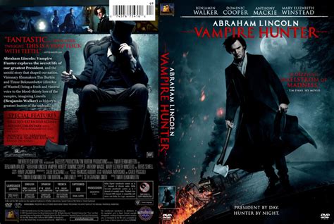 Abraham Lincoln Vampire Hunter 2012 Ws R2 And R1 Movie Dvd Front