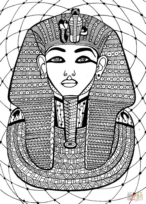 Pharaoh Coloring Page Free Printable Coloring Pages
