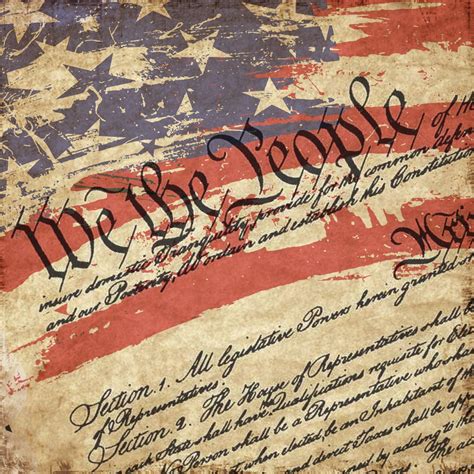 American Flag Distressed We The People 4th Of July Images Prints