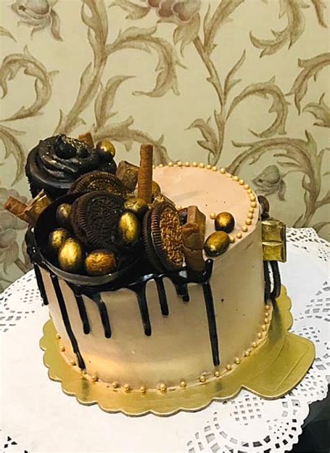 The rs anniversary cake was originally obtained as 15th anniversary cake by celebrating at the 15 year anniversary celebrations. Chocolate Mousse Cake Gold Effect - My Bakers