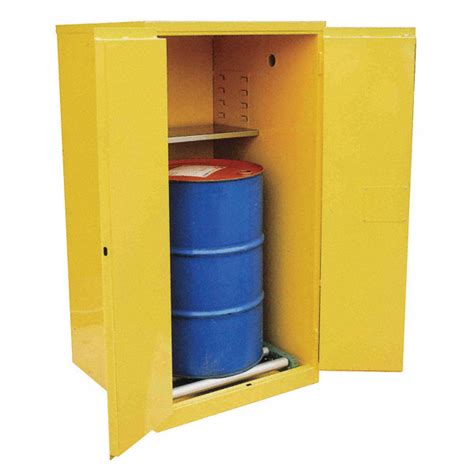 Jamco 55 Gal Hazardous Waste And Drum Storage Cabinet 65 X 34 X 34