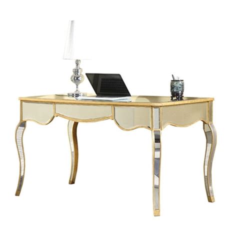 30 Fab Mirrored Desks To Glam Up Your Home Office Candace Rose