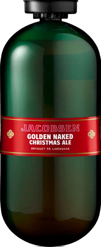 jacobsen golden naked christmas ale 20 l fustage 4 6 depot danmark